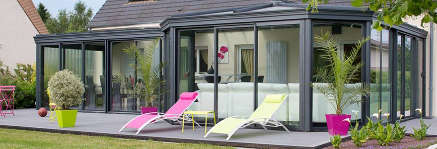 veranda en aluminium